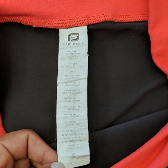 FABLETICS Banded Cropped Leggings - Picture 4 of 7